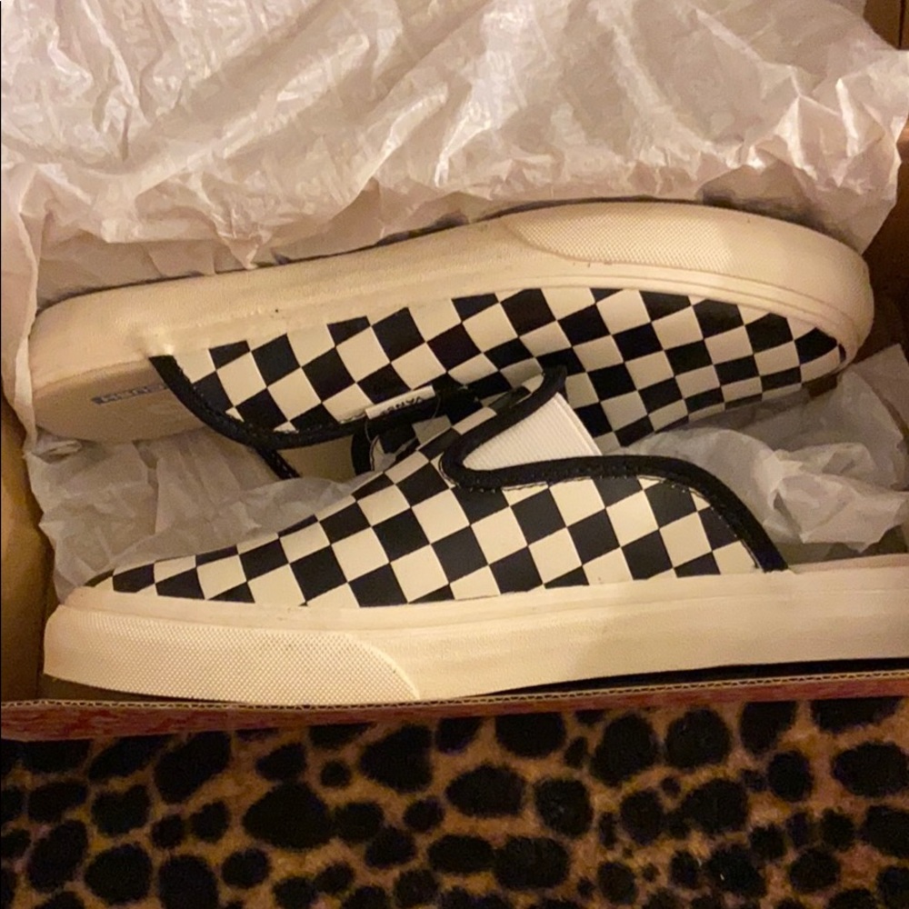 Vans mules men’s 7 women’s 8.5